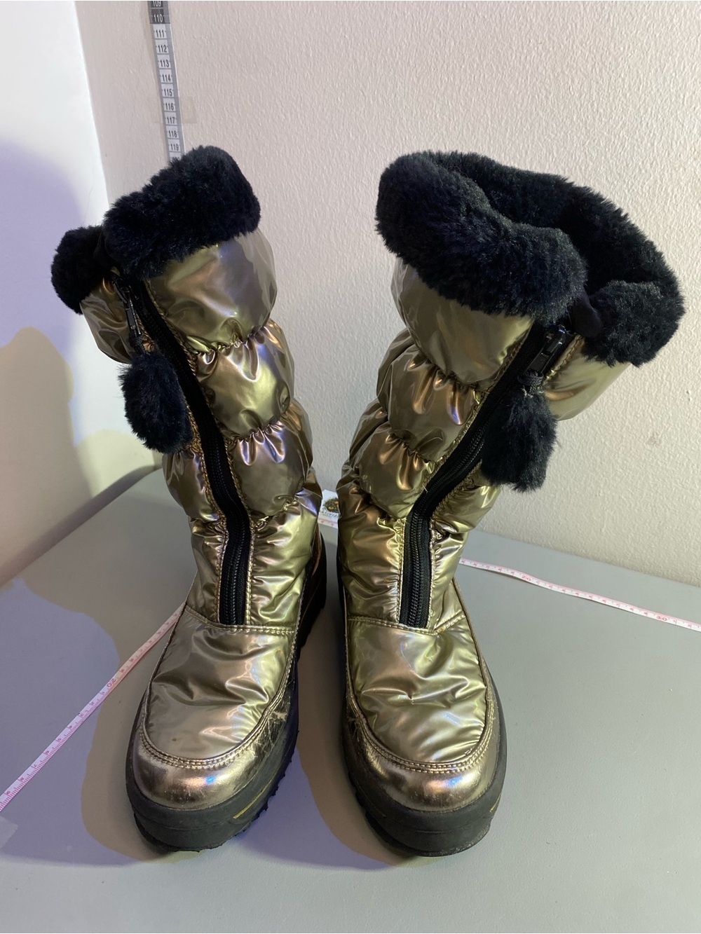 Pajar Black Shearling-Lined Winter Boot - Picture 3 of 12